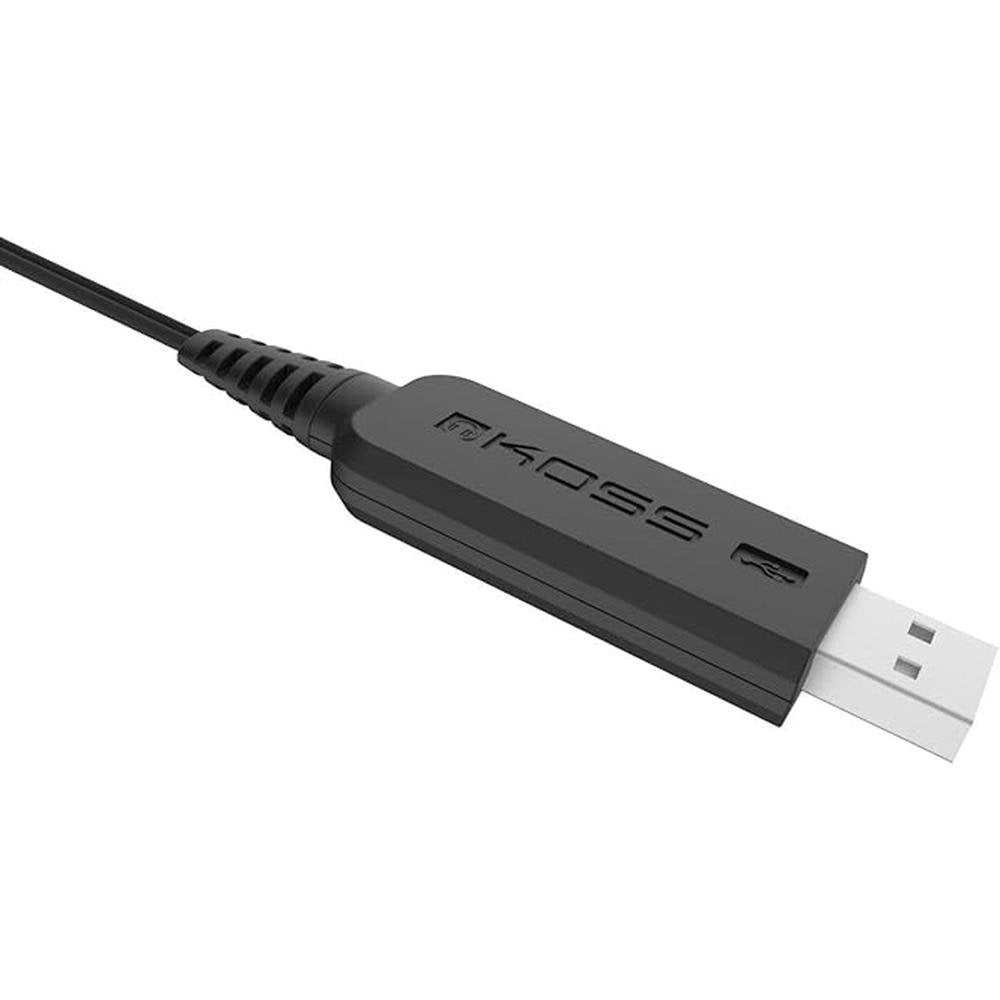 Koss CS295-USB Single-Sided On-Ear Communication Headset – Side View