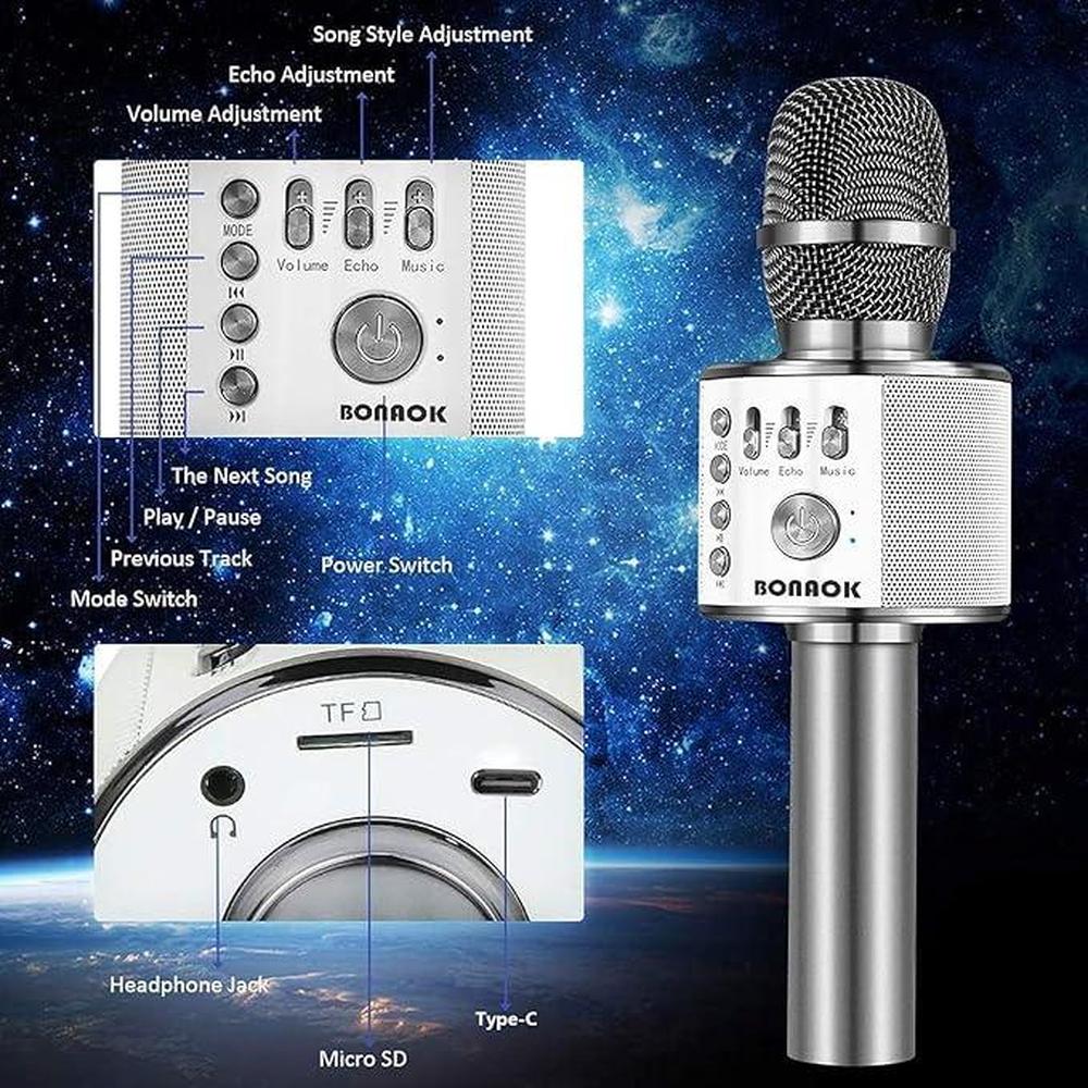 Karaoke Bonaok: BONAOK Wireless Bluetooth Karaoke – Packaging