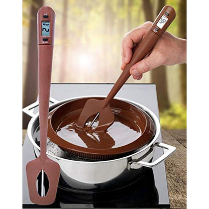 Candy Thermometer: Huozhi Digital LCD Candy Spatula – Side View