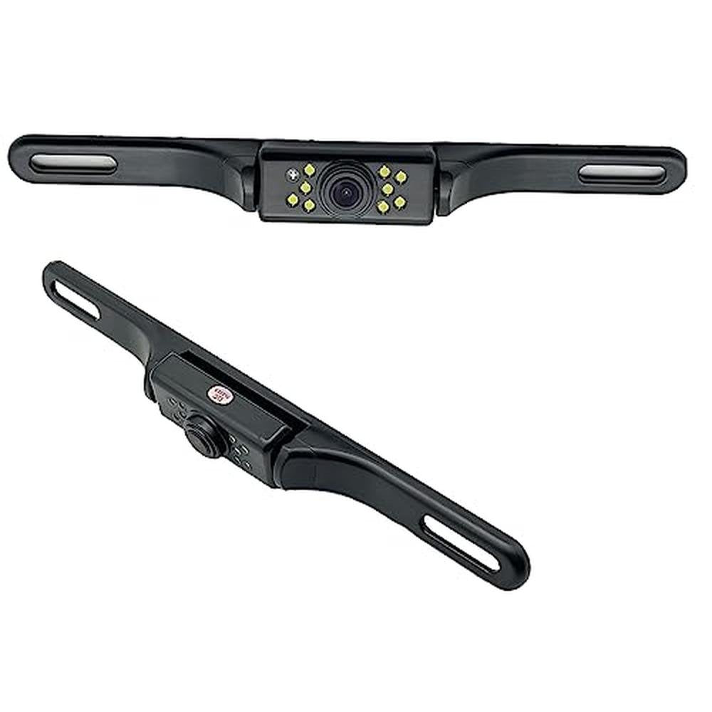 Rear Camera: YIMU Car Backup Camera with 7 LED Lights – Front View