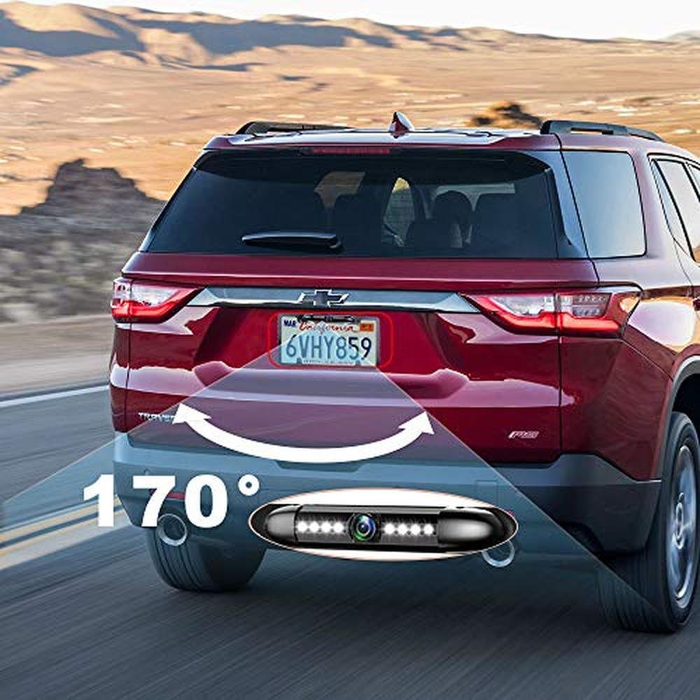 Backup Camera: GLK HD Night Vision Rear View Camera with 8 – In Use