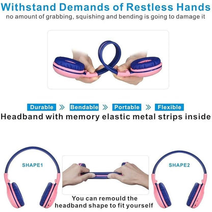 SIMOLIO Kids Wireless Headphones Girls with Volume Limited – Packaging