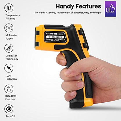 Thermometer Gun: SOVARCATE Infrared Thermometer Non-Contact – Packaging