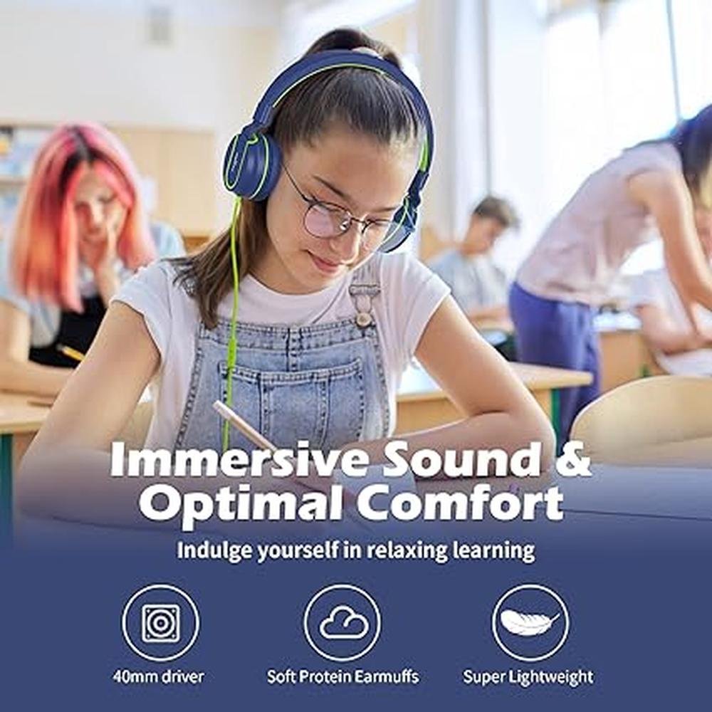 Headphones Ailihen: Ailihen I35 On-Ear Headphones – Side View