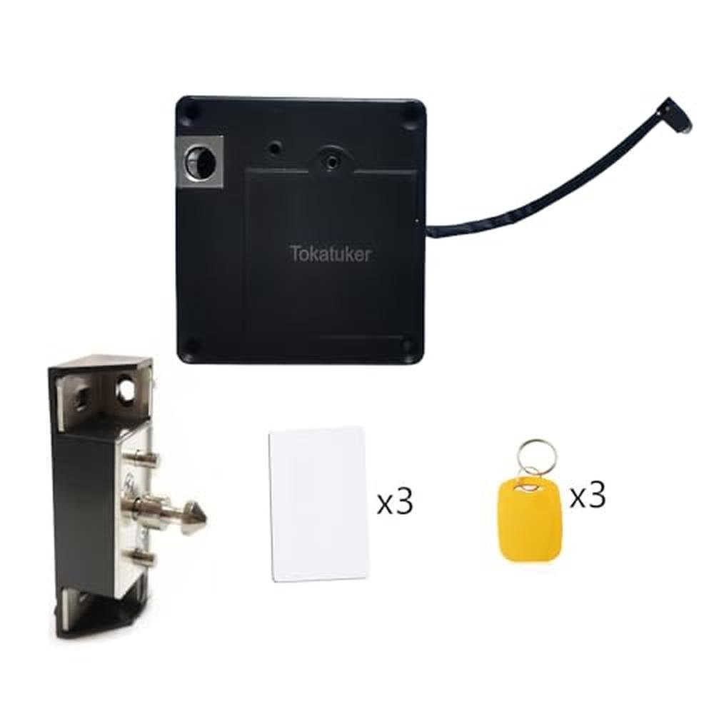 Cabinet Lock: Tokatuker Invisible Cabinet Lock Hidden NFC – Side View