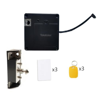Cabinet Lock: Tokatuker Invisible Cabinet Lock Hidden NFC – Side View