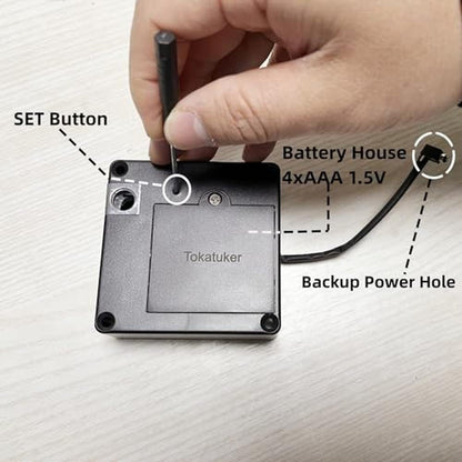 Cabinet Lock: Tokatuker Invisible Cabinet Lock Hidden NFC – In Use