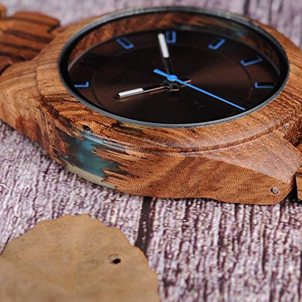 BOBO BIRD Special Design Mens Wooden Watches – Close-up Detail