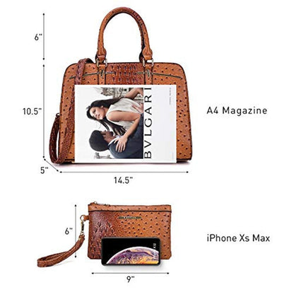 Women Handbag: Dasein Fashion 2-Piece Set – Close-up Detail