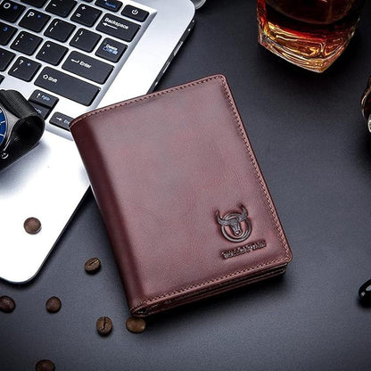 Bullcaptain Large Capacity Wallet – Side View