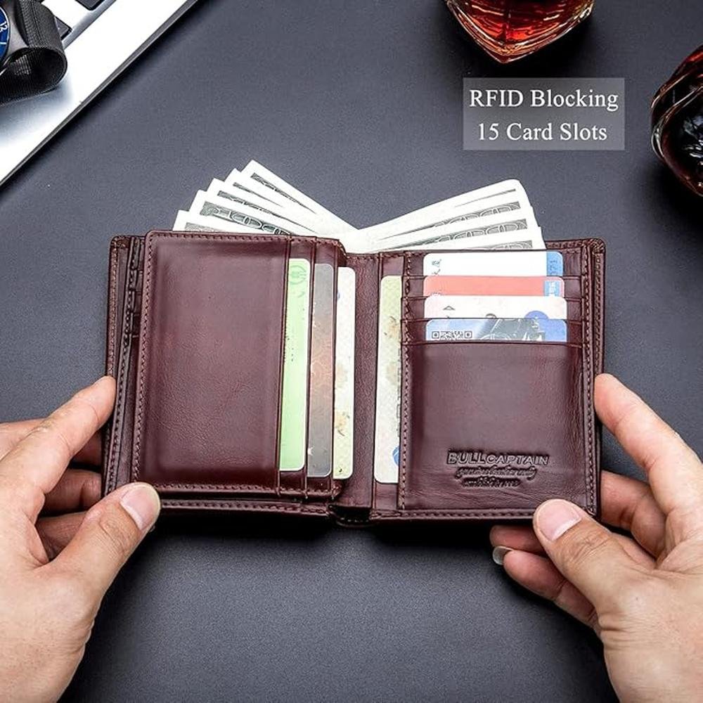 Bullcaptain Large Capacity Wallet – In Use