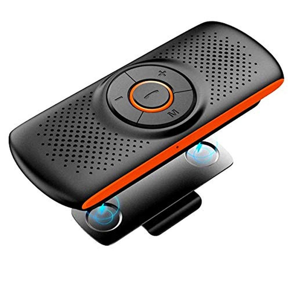 Bluetooth Visor: TIANSHILI Wireless Handsfree Speakerphone – Front View