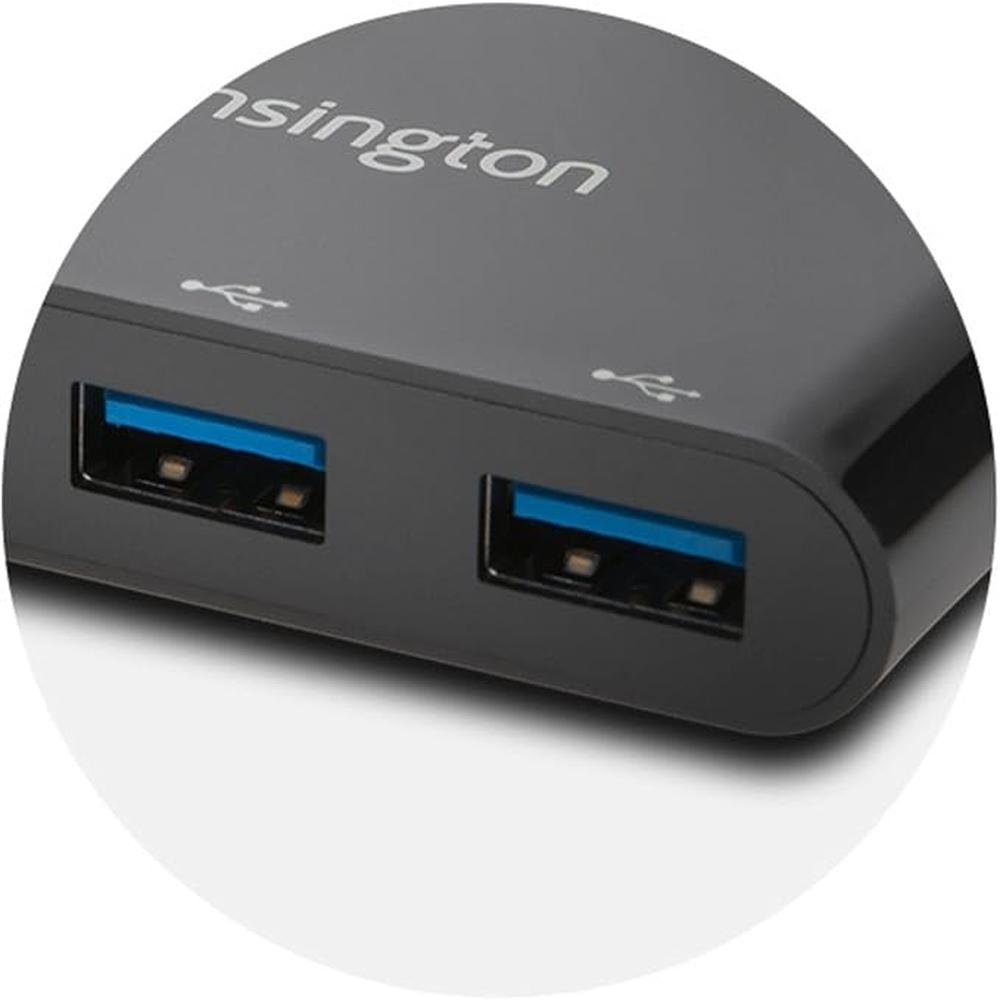 Kensington USB-C 4-Port HUB – Close-up Detail