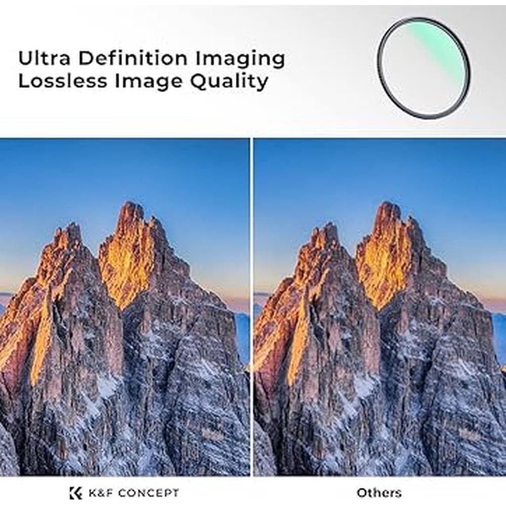 Concept 5mm: K&F Concept 40.5mm MC UV Protection Filter – In Use
