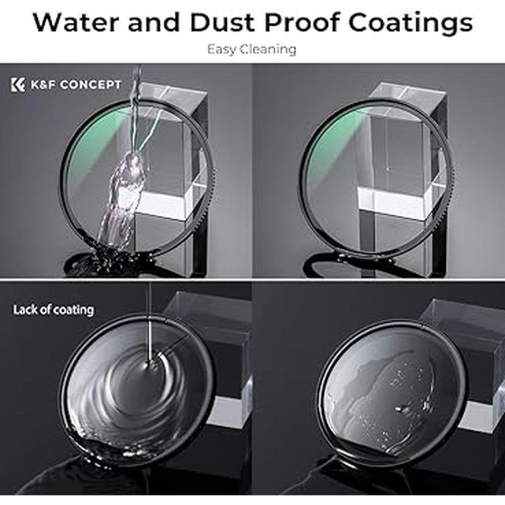 Concept 5mm: K&F Concept 40.5mm MC UV Protection Filter – Packaging