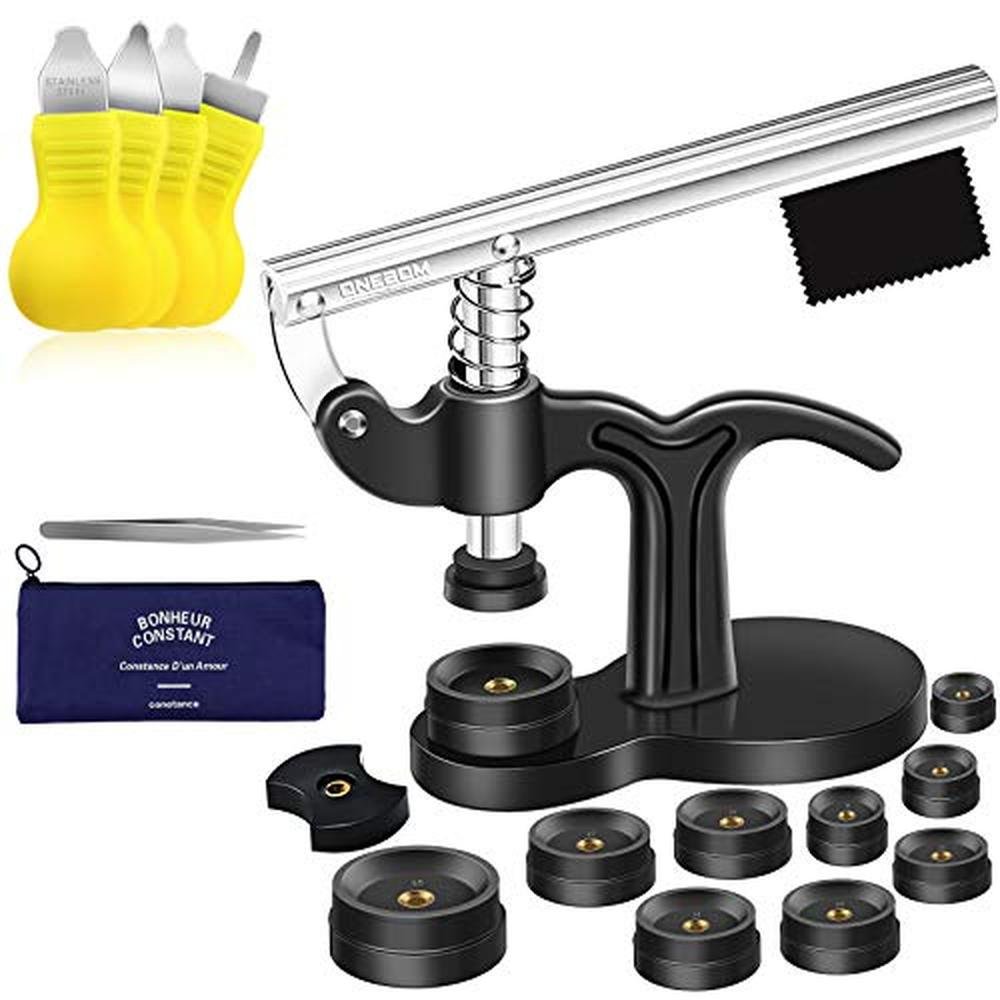 Watch Press: ONEBOM Watch Repair Kit Professional with – Front View