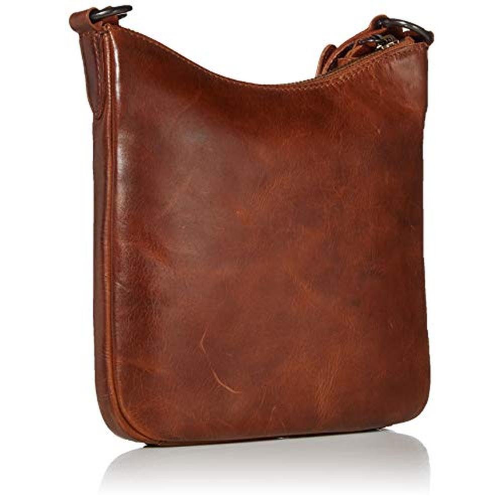 Frye Melissa Swingpack: Frye Melissa Cognac One-Size Bag – Side View