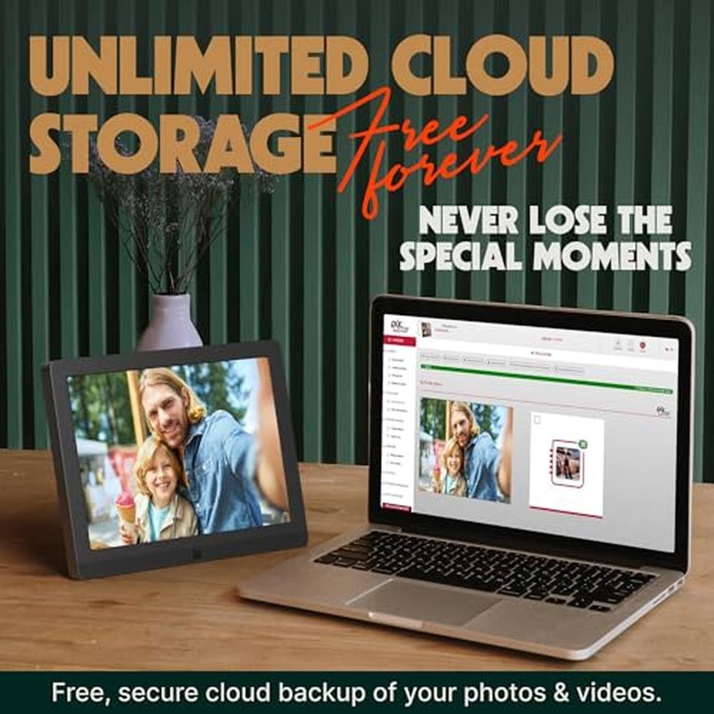 Digital Frame: PixStar 10 Inch WiFi Digital Photo Frame – Packaging