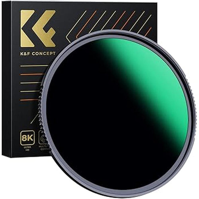 Filter Lens: K&F Concept 40.5mm ND1000 10-Stop Fixed – Front View