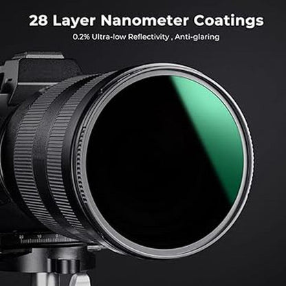 Filter Lens: K&F Concept 40.5mm ND1000 10-Stop Fixed – Side View