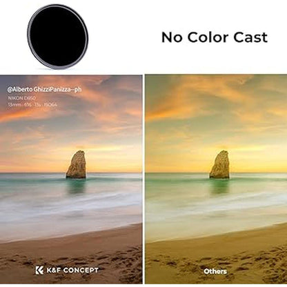 Filter Lens: K&F Concept 40.5mm ND1000 10-Stop Fixed – Packaging