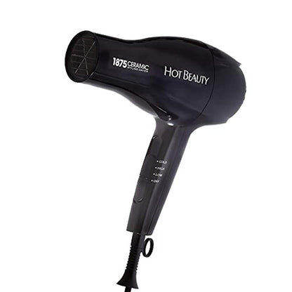 Hot Beauty: 1875 Ceramic Styler Hair Styling Blow Dryer – Side View