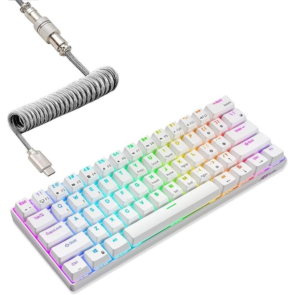 Keyboard Bluetooth: RK Royal Kludge RK61 60 Mechanical – Front View