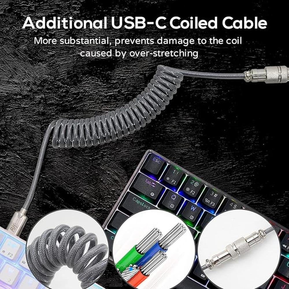 Keyboard Bluetooth: RK Royal Kludge RK61 60 Mechanical – In Use