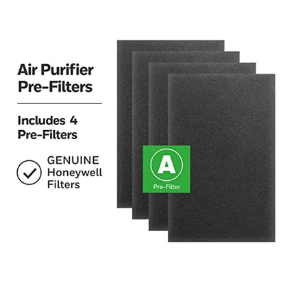 Air Filter: Honeywell HRF-A200 4-Pack Pre Kit Filter – Side View