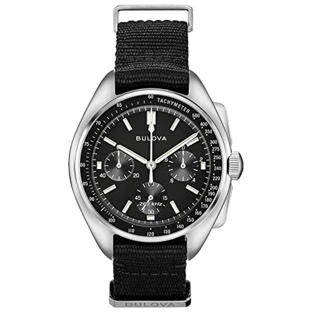 High-Performance Bulova Men's Archive Series Lunar Pilot – Front View