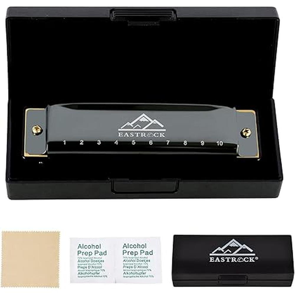 Harmonica EastRock: EastRock Blues Harmonica 10-Hole – In Use