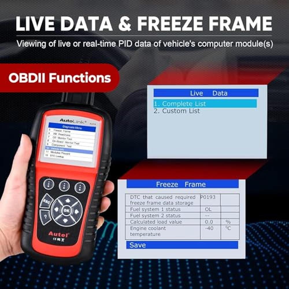 Autel AutoLink AL619 OBD2 Scanner – Packaging