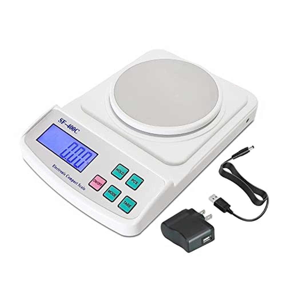 High-Precision Digital Scale: Eosphorus Science SF-400C – Front View