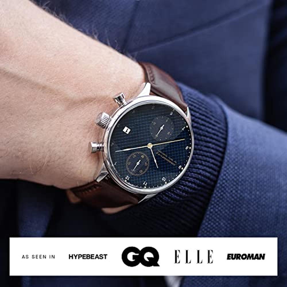 About Vintage 1815 Chronograph Mens Watch – Side View