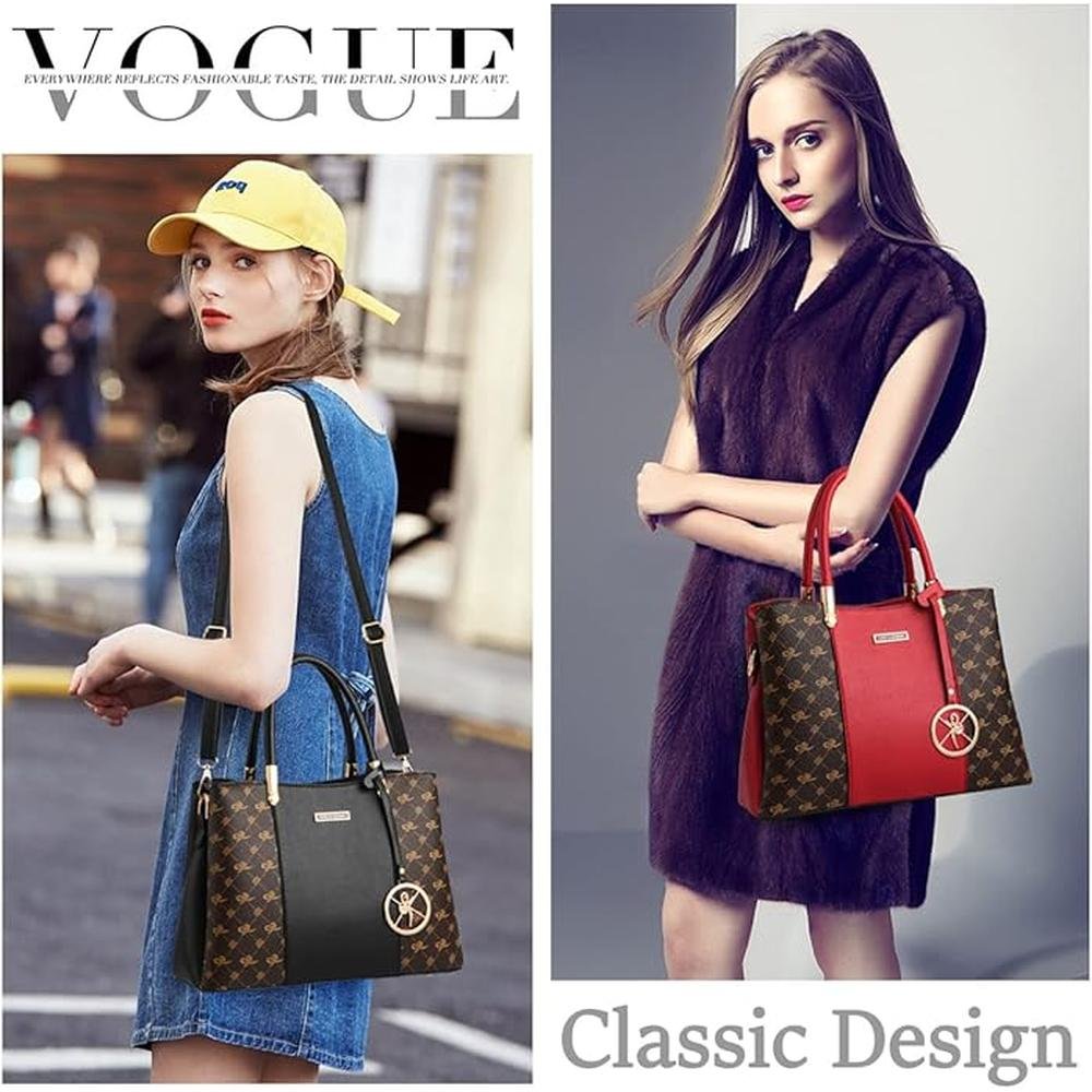 KURGOOL Women Purses and Handbags Top Handle Satchel – Side View