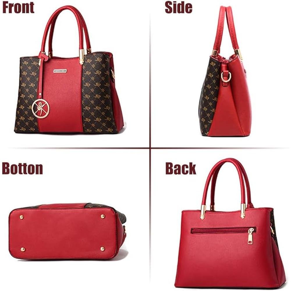 KURGOOL Women Purses and Handbags Top Handle Satchel – Close-up Detail