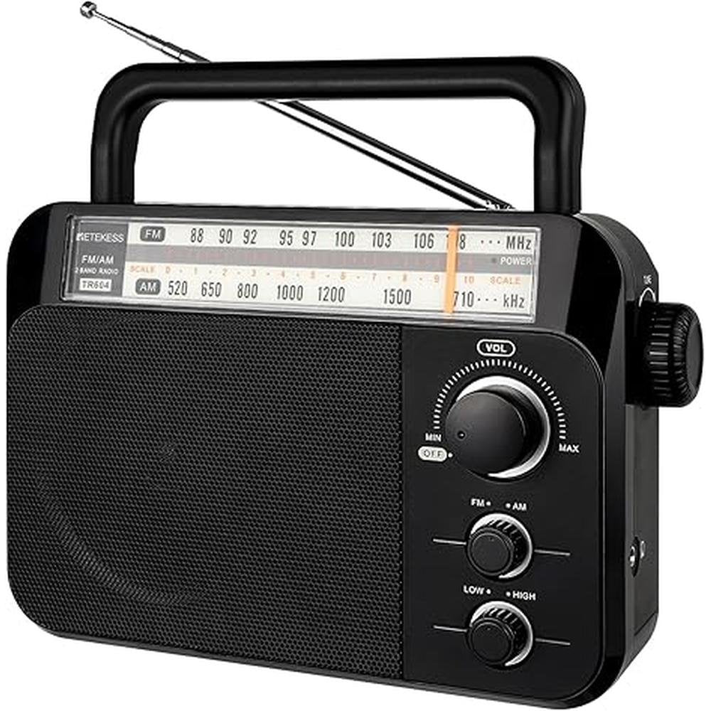 Radio Retekess: Retekess TR604 AM FM Radio – Front View
