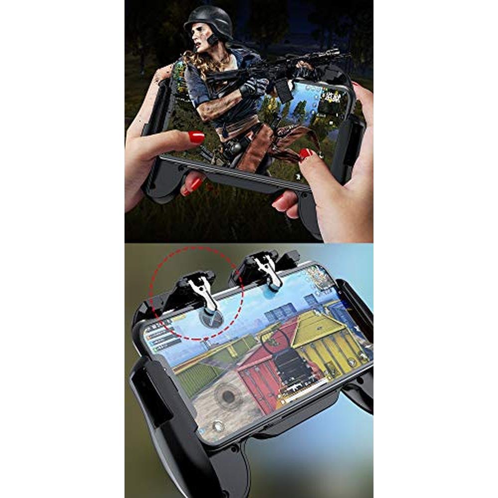 Mobile Phone PUBG Game Controller – Close-up Detail