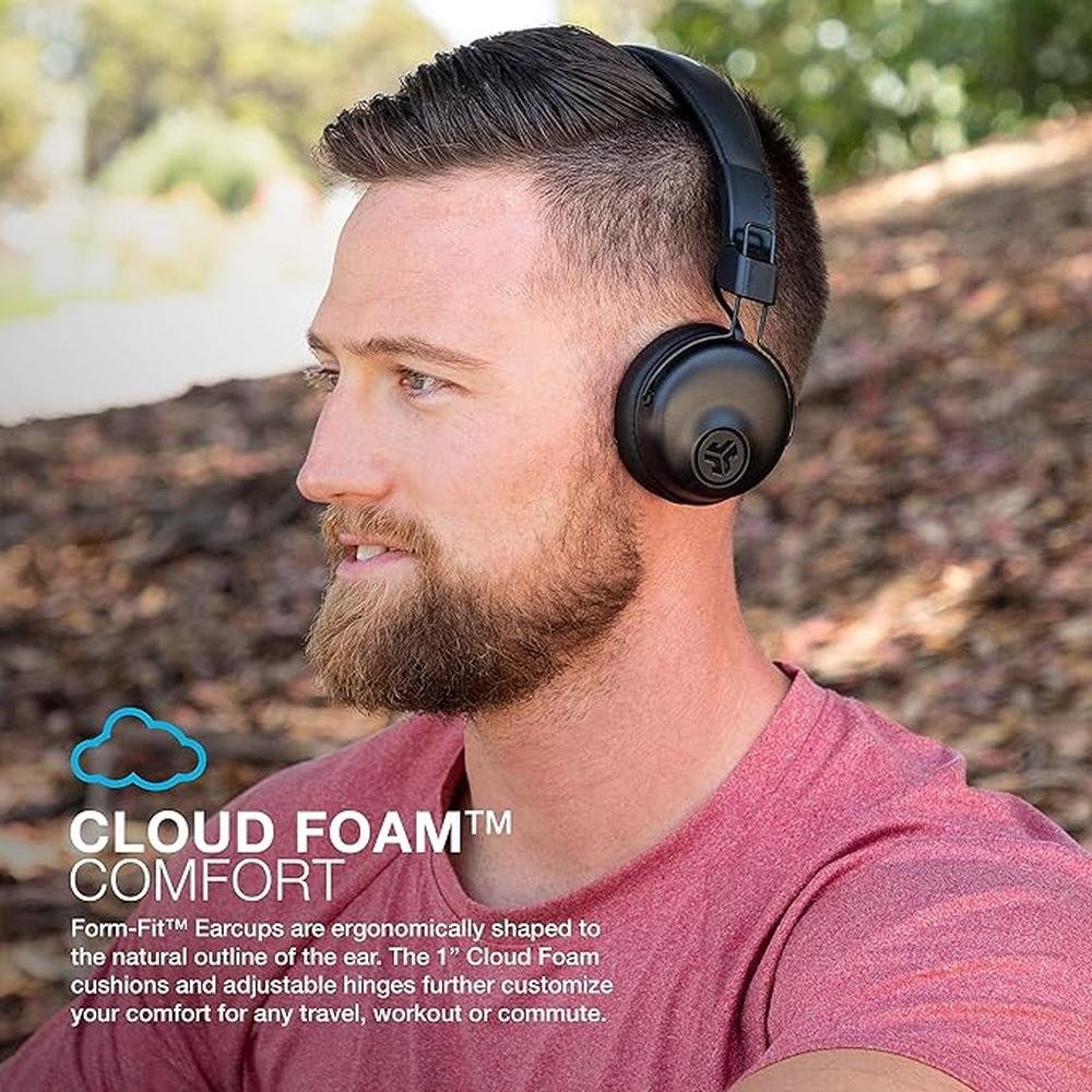 JLab Studio Wireless On-Ear Headphones – Side View