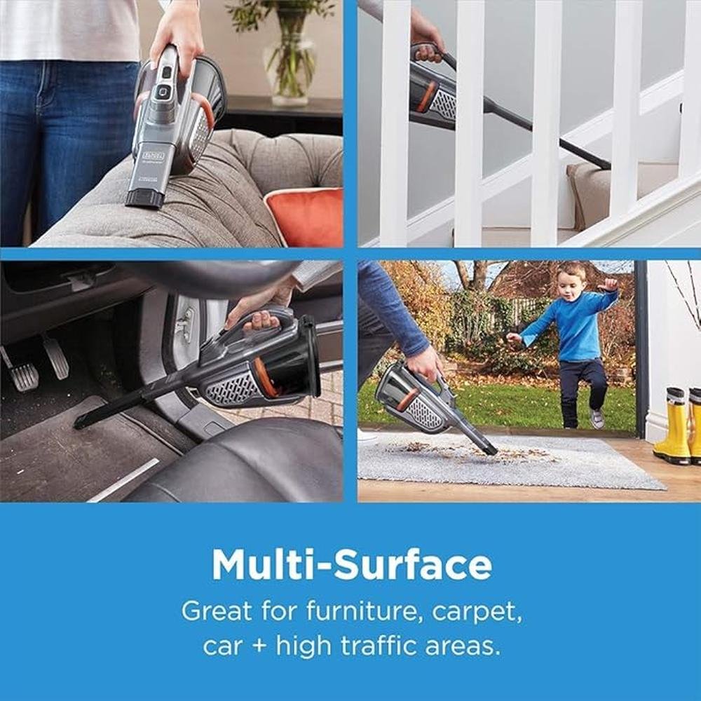 Black Decker: Black Decker Dustbuster Handheld Vacuum – In Use