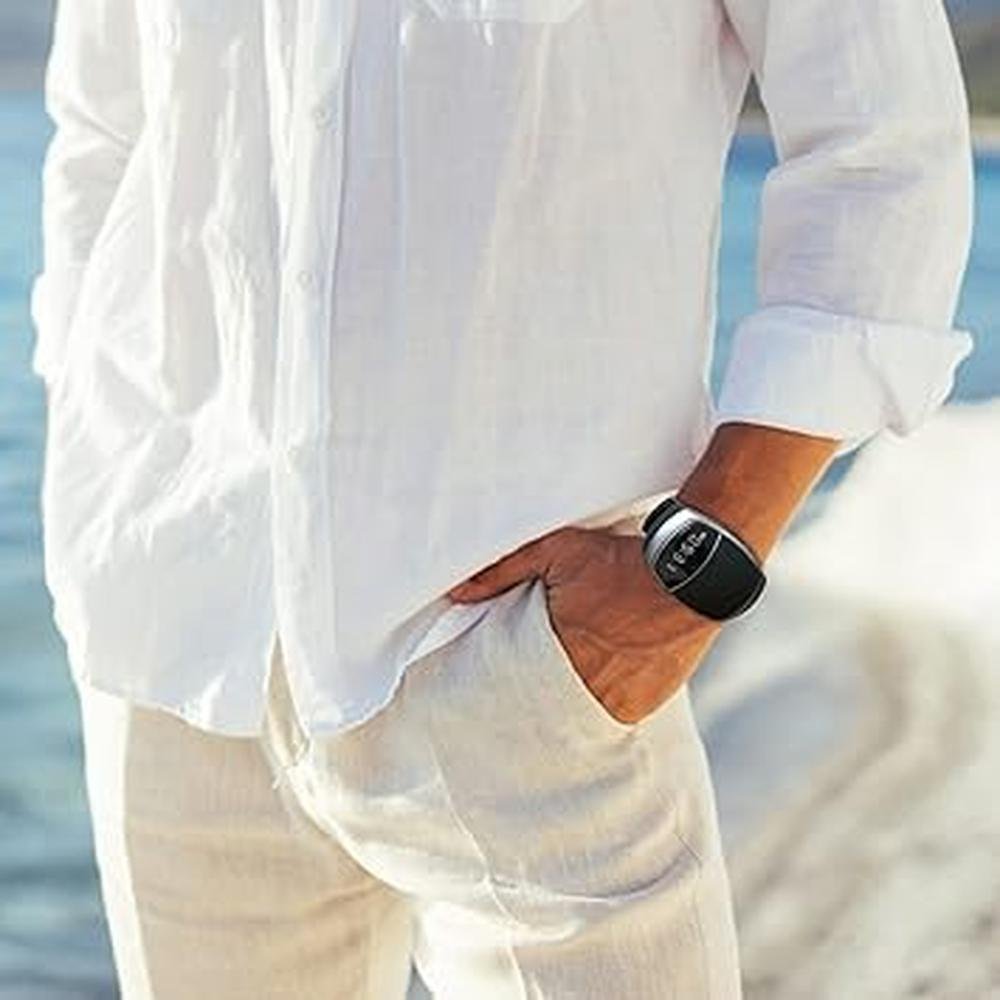 Clock Watch: Premium Wireless Wristwatch with Timer – Side View