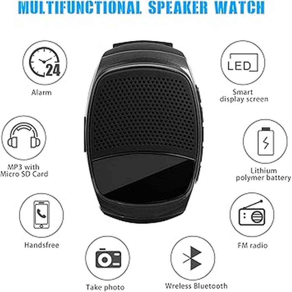 Clock Watch: Premium Wireless Wristwatch with Timer – Close-up Detail