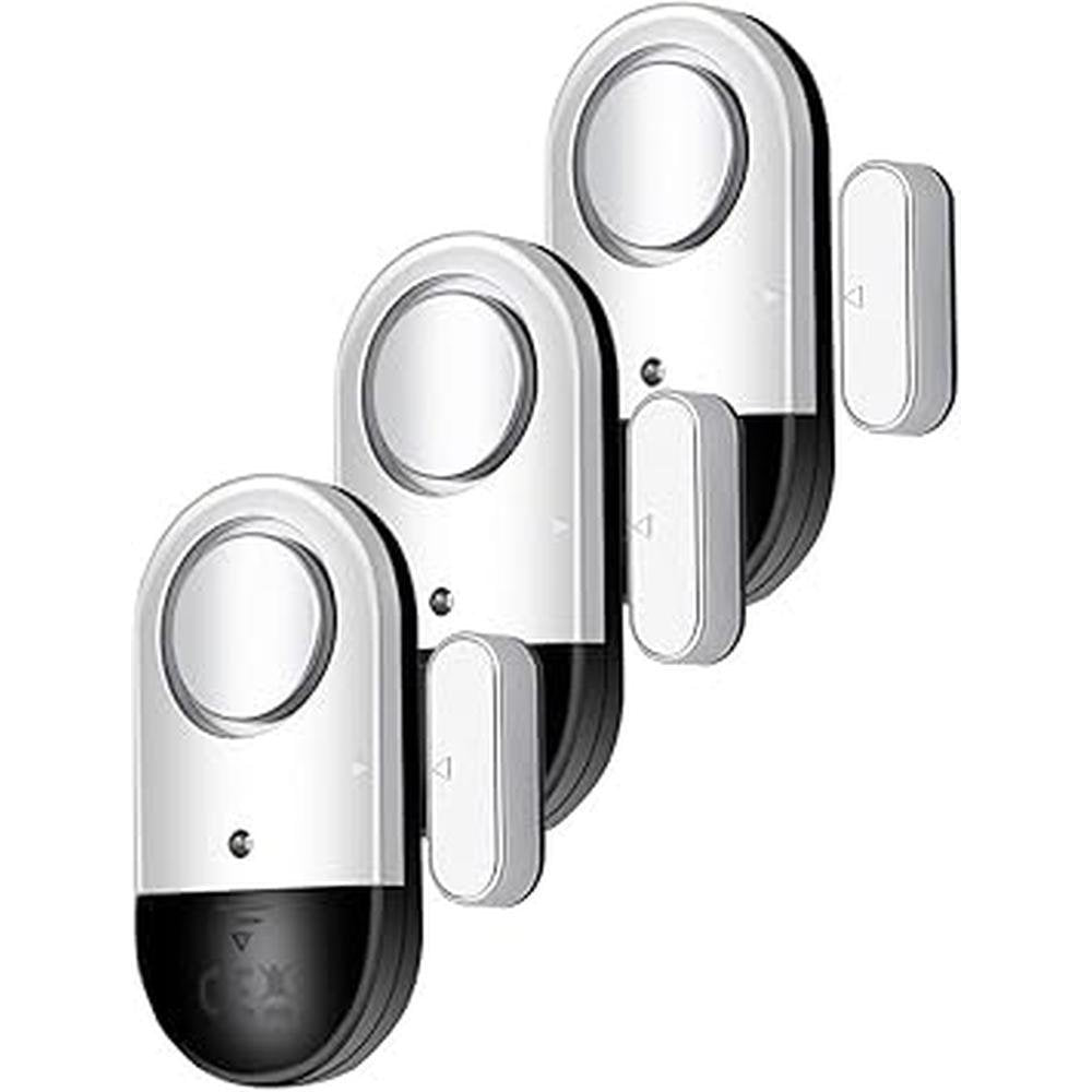 120 DB Loud Door and Window Open Alarm Sensor – Front View