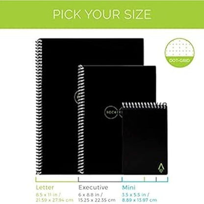 Pen Rocketbook: Pilot Frixion Pen Smart Reusable Notebook – In Use