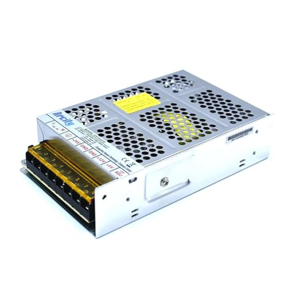 Arcity 12V: Arcity 5V 12V 24V Output Switching Power Supply – Front View