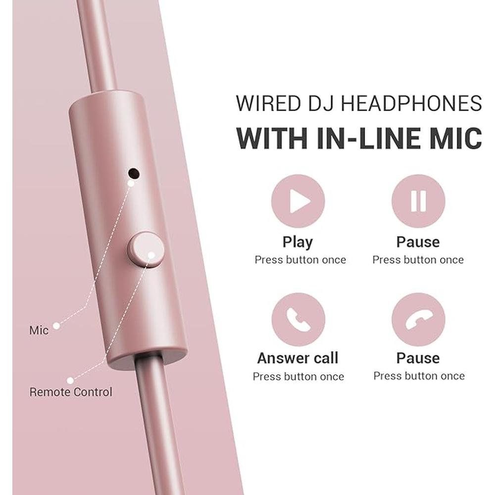 OneOdio Wired Over Ear Headphones Studio Monitor & Mixing – Packaging