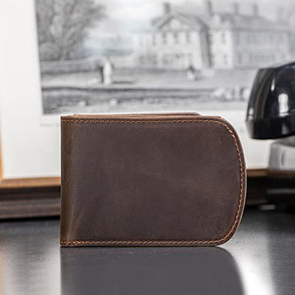 Polare Slim Curve Front Pocket RFID Blocking Italian Real – Side View
