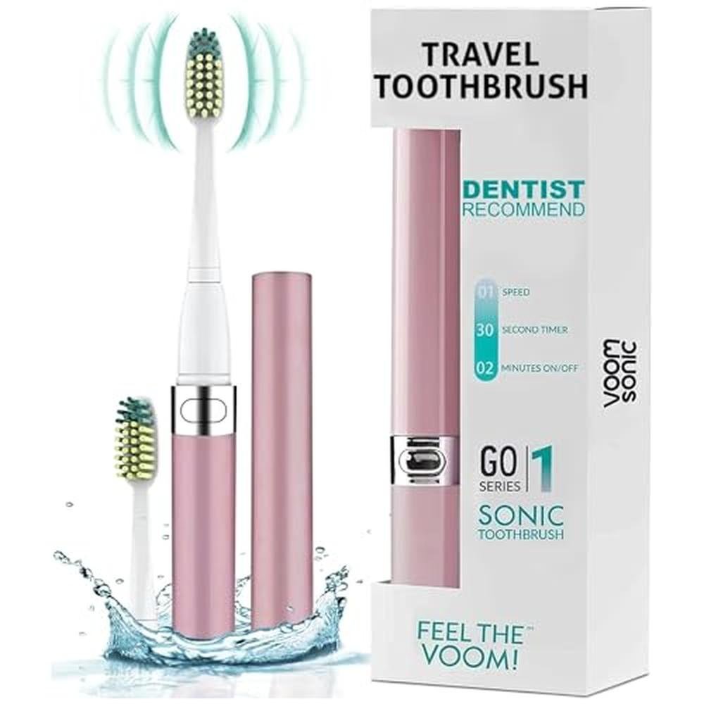 Toothbrush Sonic: Voom Sonic Go 1 Series Travel Electric – Front View