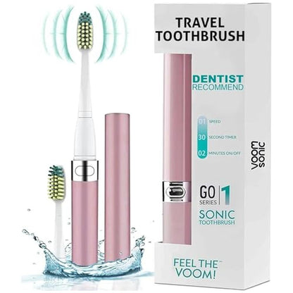 Toothbrush Sonic: Voom Sonic Go 1 Series Travel Electric – Front View
