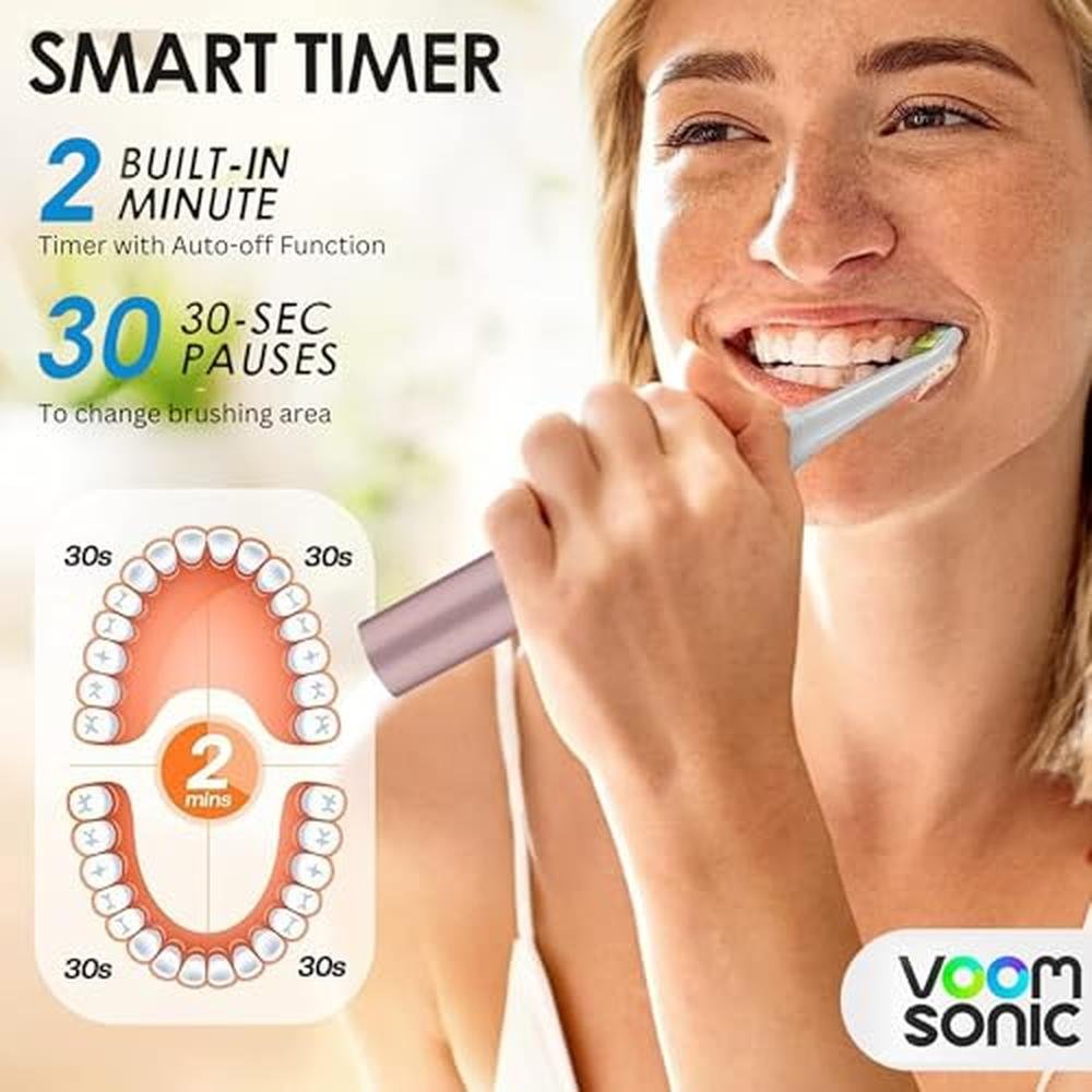 Toothbrush Sonic: Voom Sonic Go 1 Series Travel Electric – Side View